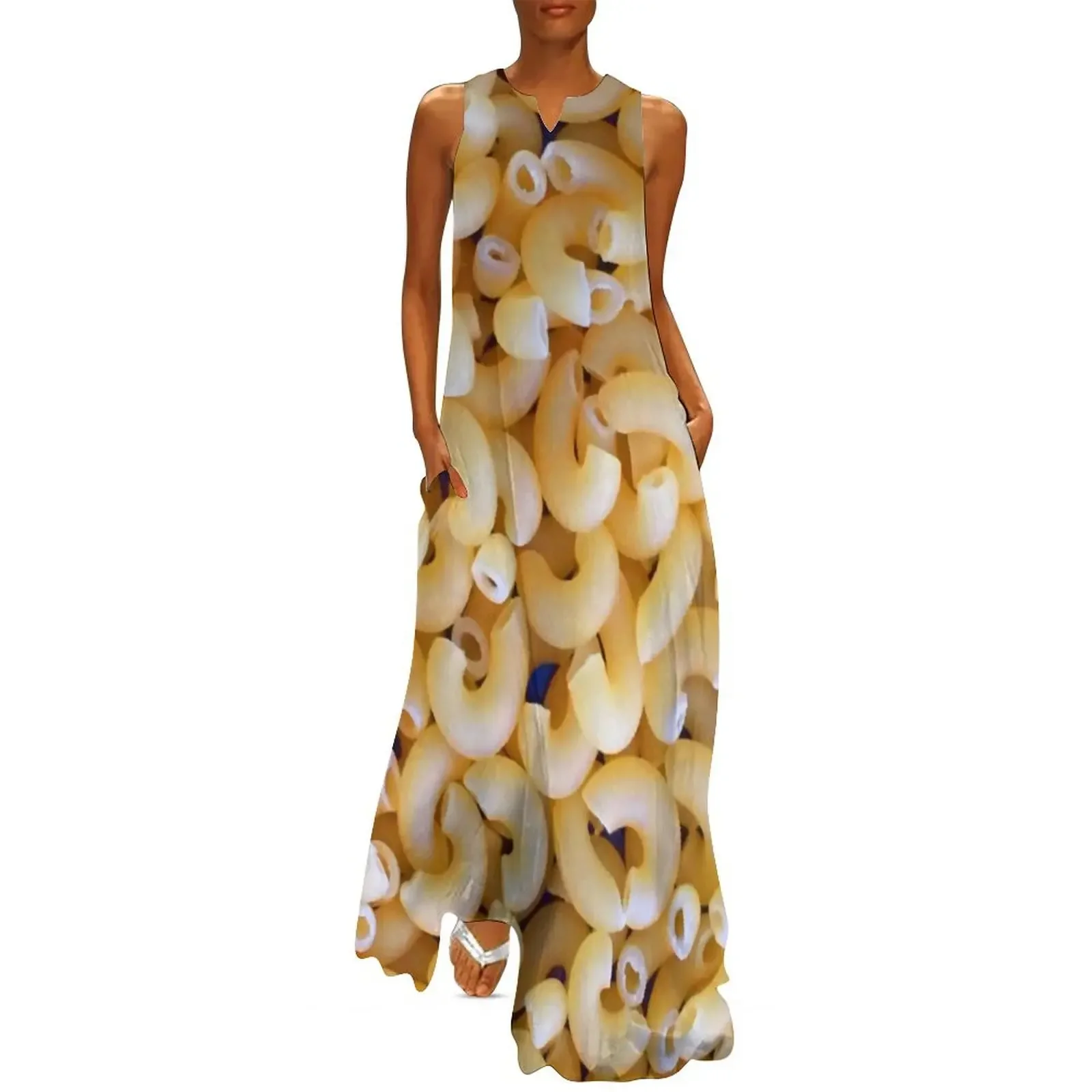 Macaroni Vestido largo vestidos para mujer 2025 vestidos para mujer Vestido de falda de verano