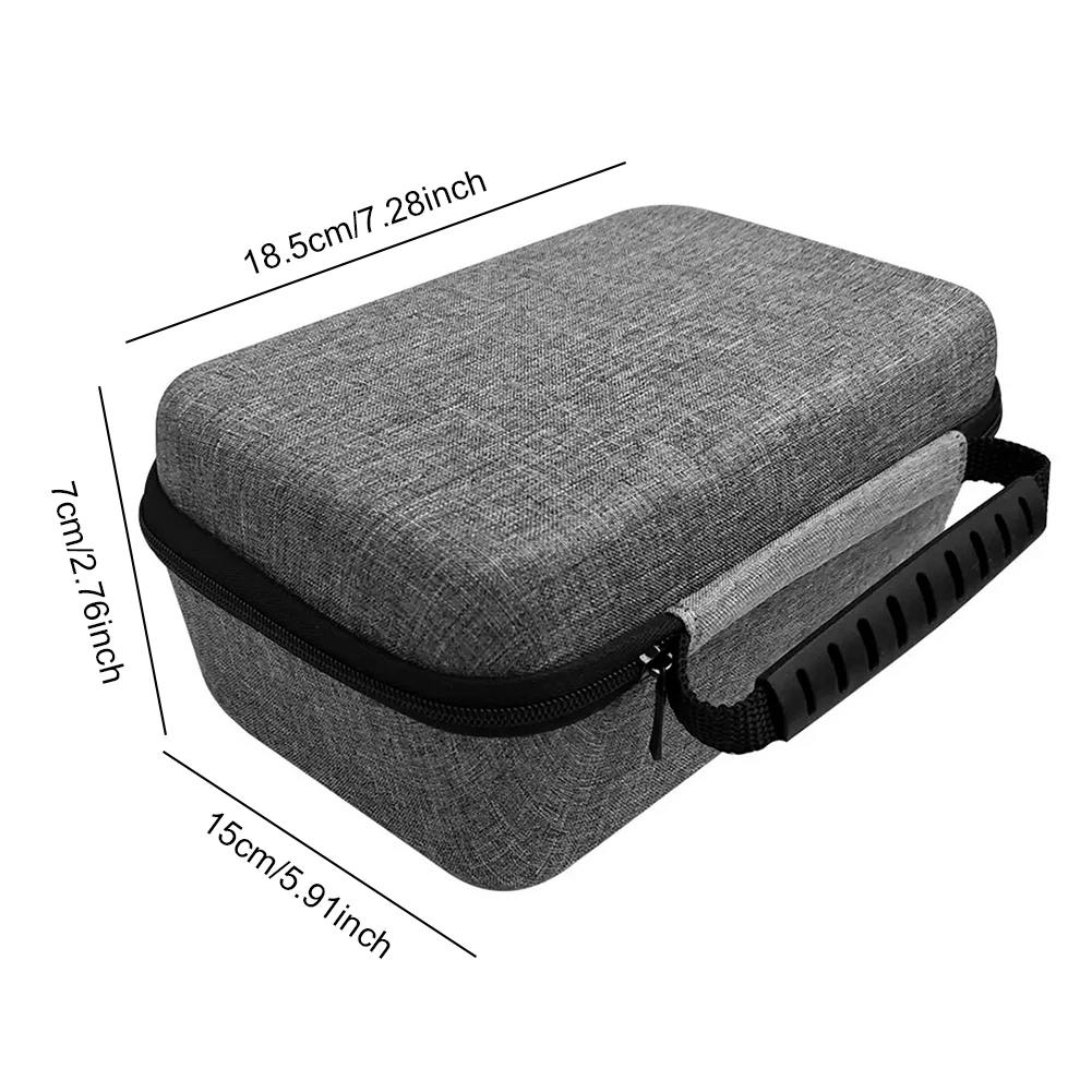 البخاخات حمل المضادة للخدش قشرة صلبة البخاخات صندوق سعة كبيرة البخاخات تخزين حقيبة يد ل الاستنشاق فاصل #6