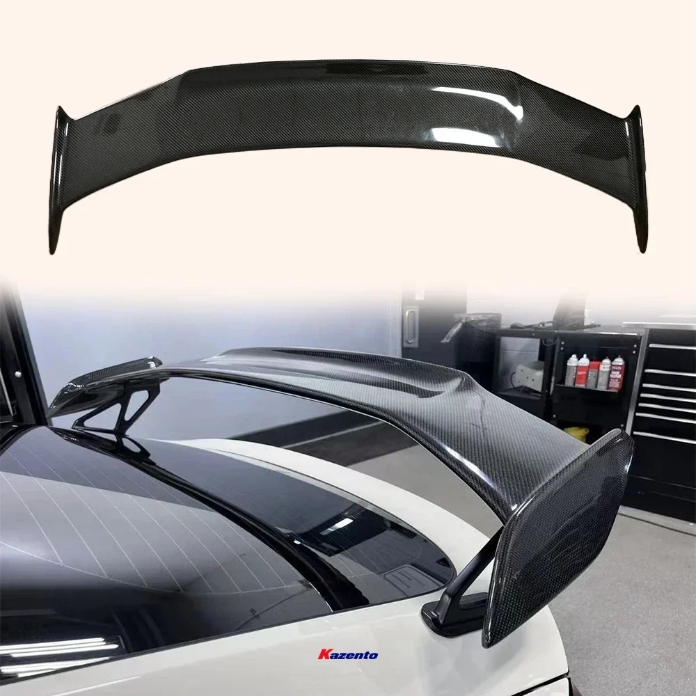 For 2022+ Honda Civic Hatchback FL5 Type-R Rear Trunk Spoiler Wing Carbon Fiber