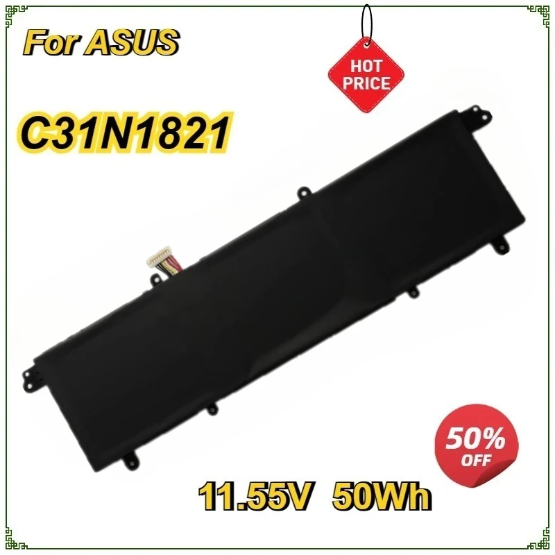 

NEW C31N1821 Laptop Battery for ASUS ZenBook S13 UX392 UX392F UX392FN UX392FA UX392FN-XS71 Bateria 11.55V 50Wh
