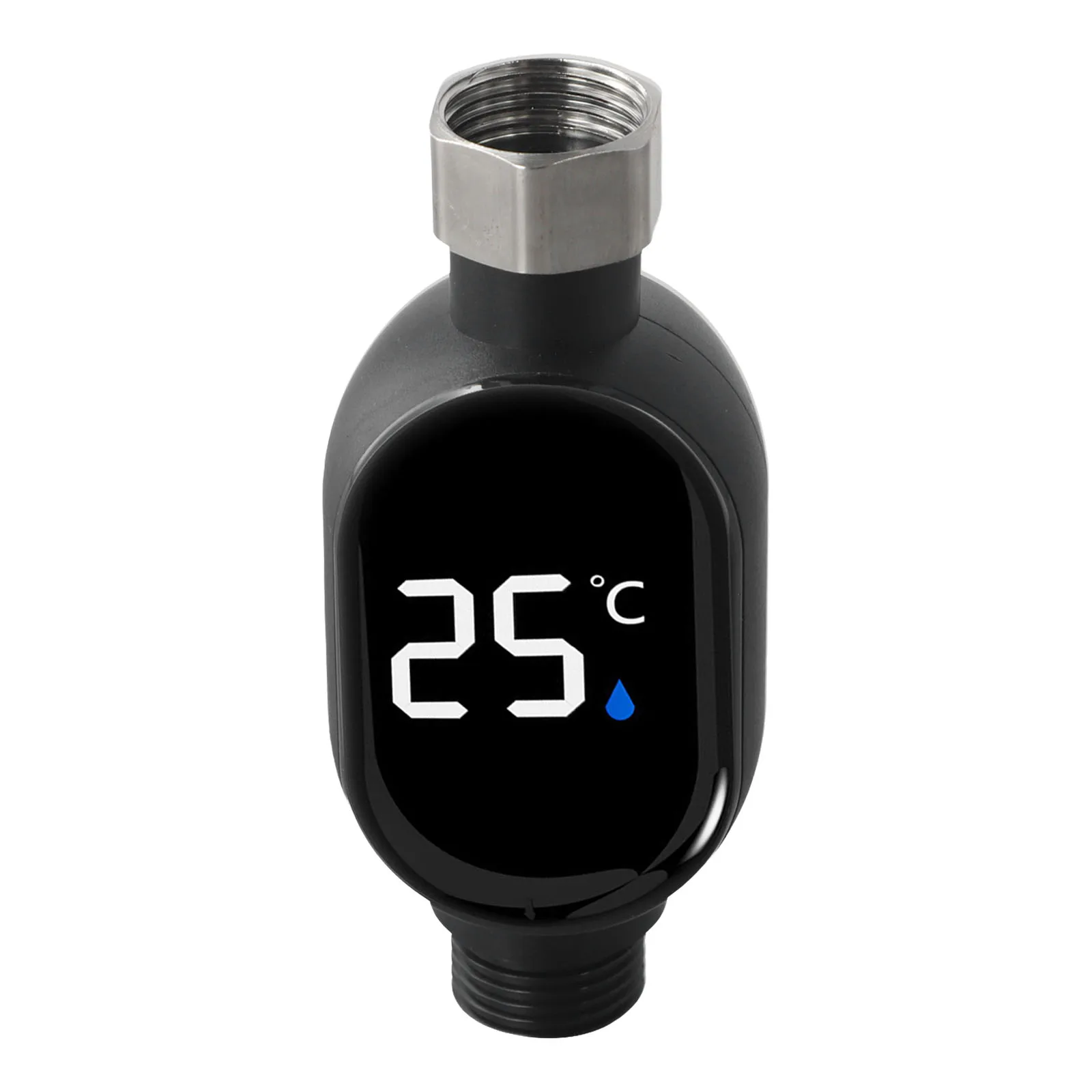 

1pc Shower Thermometer With Intelligent Temperature Display 0-99°C Water Temperatures Waterproof Measurment Tools Fittings