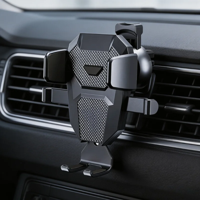 Gravity Auto-Handyhalterung für Lüftungsschlitze 360° °   Drehbare, verstellbare Handyhalterung für Autos, universell für 4,7-7 Zoll Smartphones