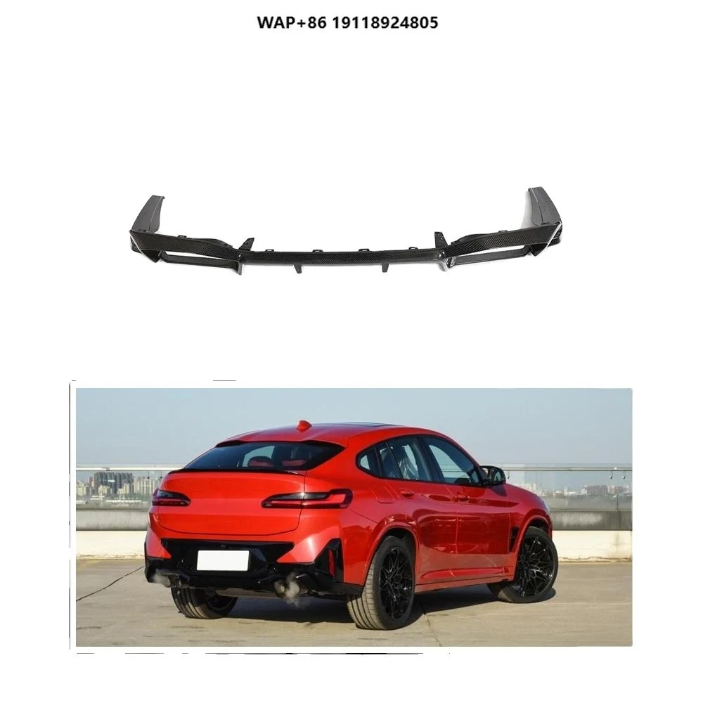 

Real Carbon Fiber Rear Bumper Diffuser for B-MW X4 M F98 2019-2021