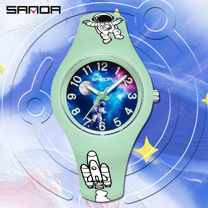 2023 Fashion Children\'s Watch Cartoon Kids Watches Silicone Children Quartz Wrist Watch For Girls Boys Students\' Clock Waterproo