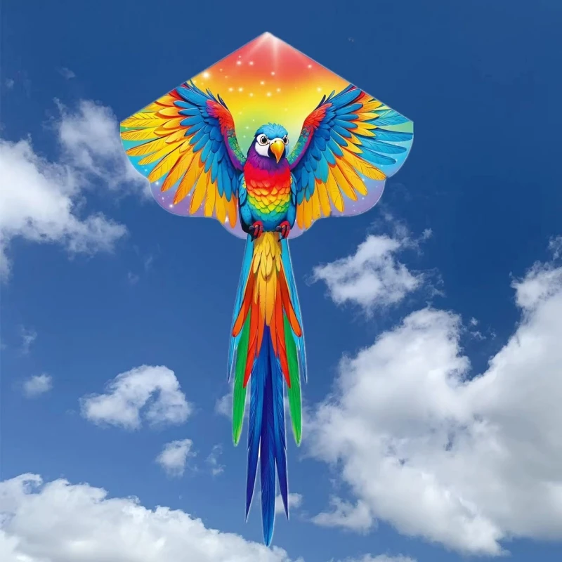 Free Shipping Owl kite flying kite for kids Parrot Kite Outdoor play professional kite letajici drak kite adults kite winder fun