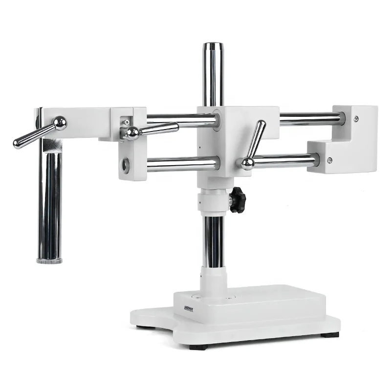 

T-P2W Dual Arm Ball-Bearing Microscope Boom Stand With Heavy Duty