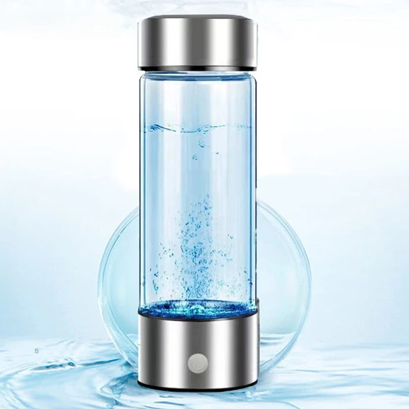 Portable Hydrogen Water Generator Alkaline Maker Rechargeable Water Ionizer Bottle Super Antioxidan Hydrogen-Rich Water Cup