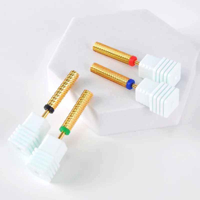 24mm beczka z węglika bardzo długie wiertła do paznokci wiertarki elektryczne akcesoria do Manicure Bit narzędzie martwa skóra frez do skórek