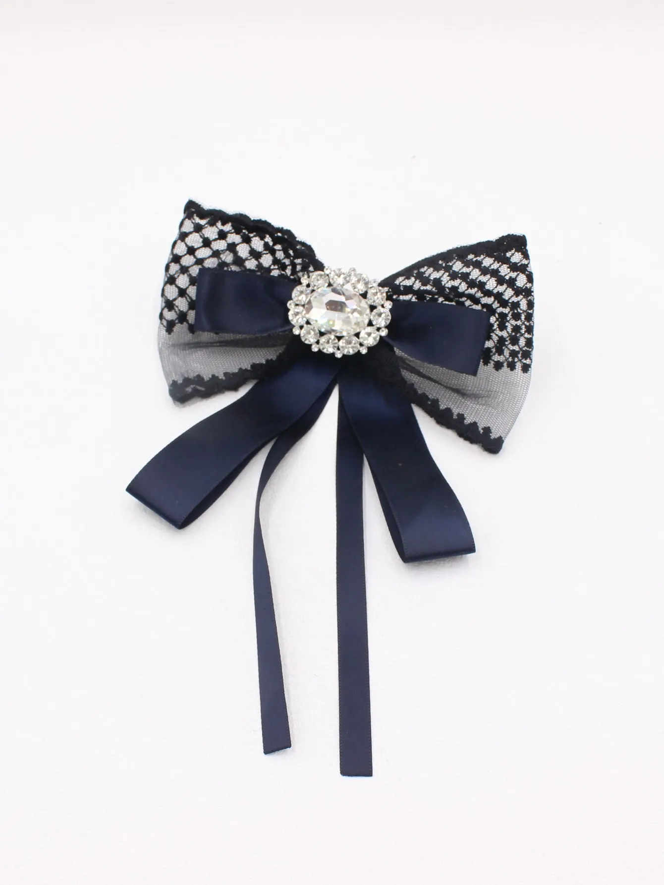 Lace bow Brooch women's neckwear Fashion collar accessories Necktie New summer everyday accessories