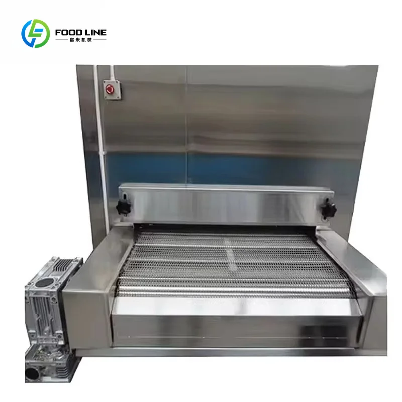 Small 220V Tunnel Quick Freezer for Seafood Meat Processing Freezing Machine Custom