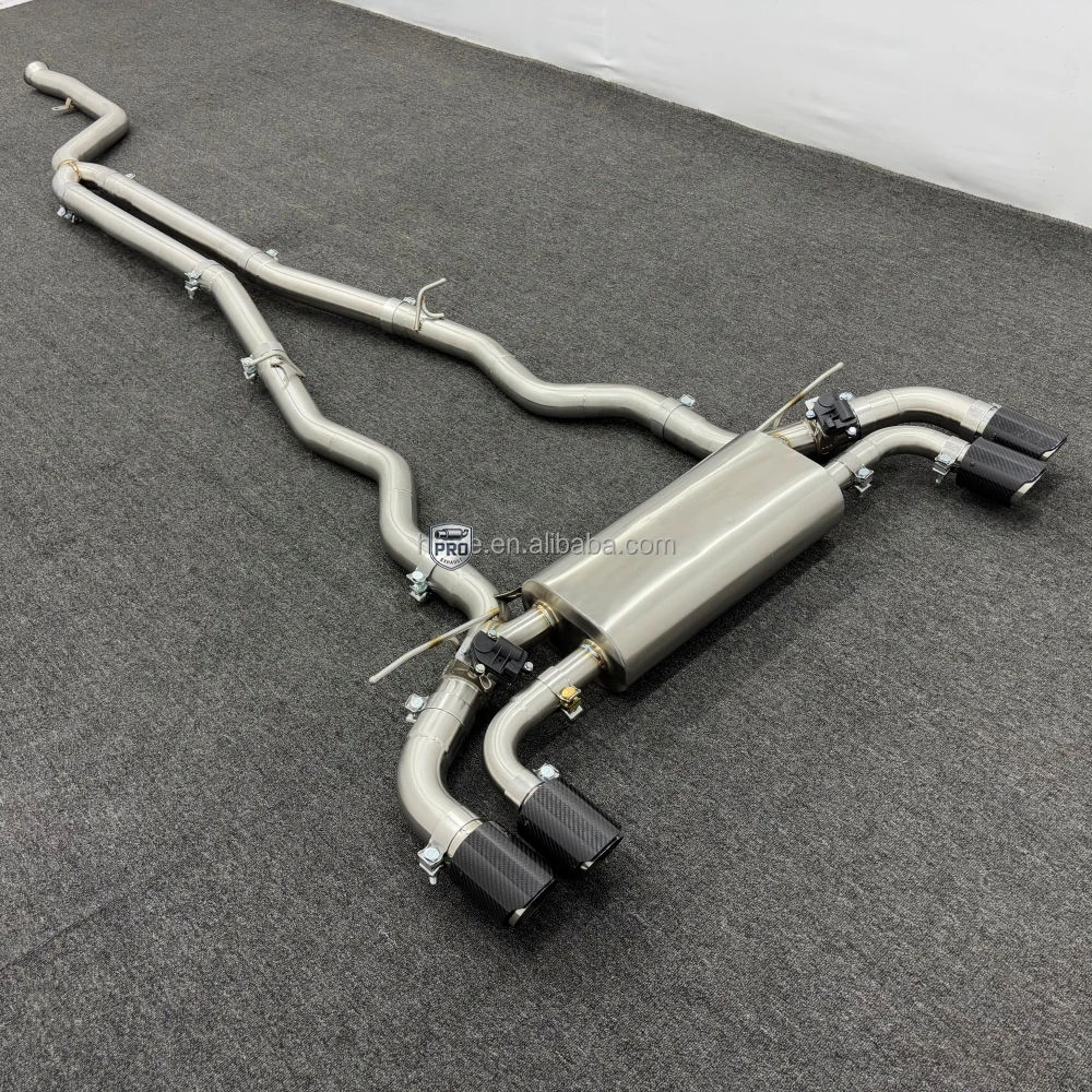 PRO Valvetronic Exhaust Muffler for BMW 540i 540 G30 G38 530i 3.0T B58 Stainless Steel Exhaust Catback With Remote Control