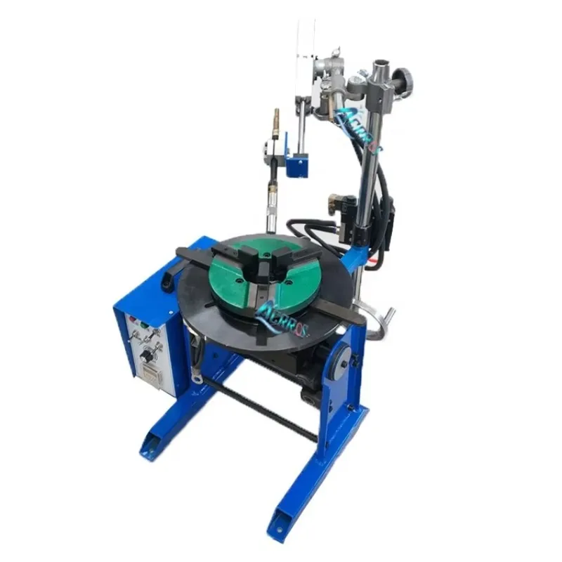 3 Jaw Quick Chuck 220mm 100kg Rotary Turntable Welding Positioner