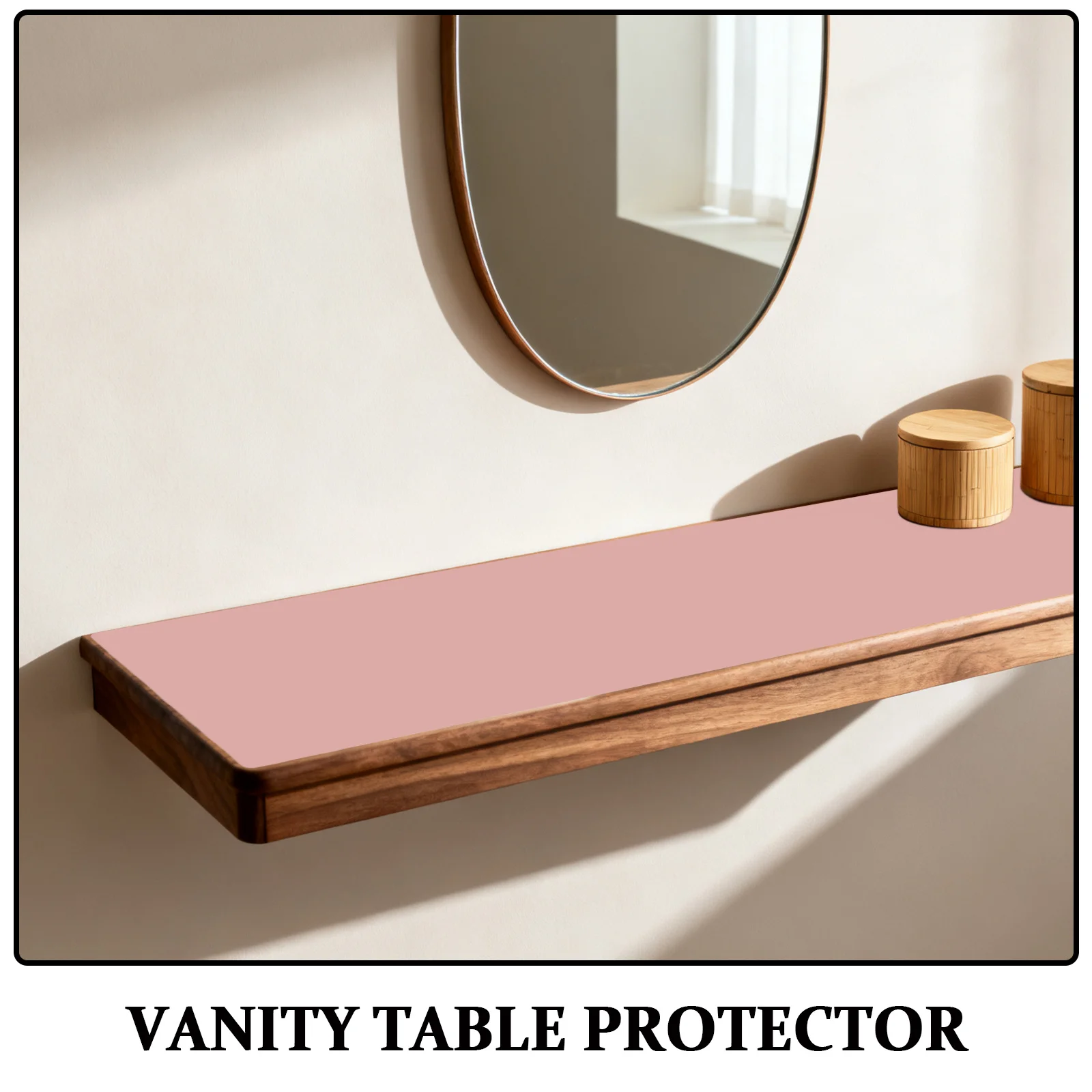 Make-up Bureaumat 48X16 Inch Grote Vanity Tafelblad Protector Antislip Waterdicht Hittebestendig Morsbestendig Make-up Station Cover