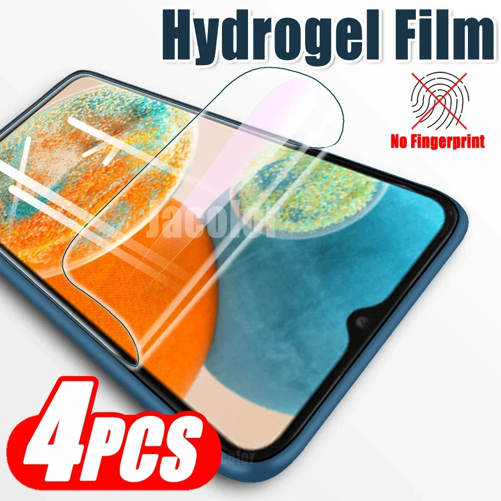 

4PCS Hydrogel Film Full Cover For Samsung Galaxy A23 A13 4G A33 A53 A73 A03s 5G A 33 23 13 53 73 03s 4 5 G 600D Screen Protector