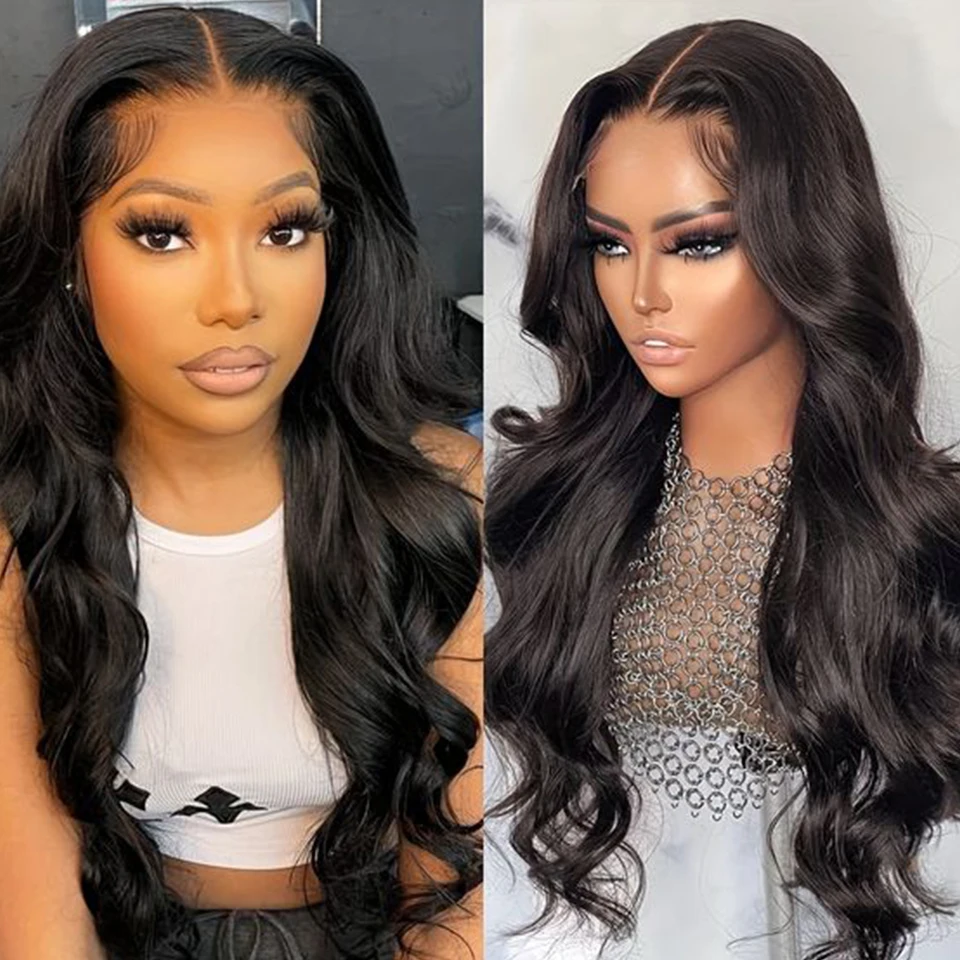 Sleek Body Wave Transparent Wear To Go 13*5*2 T Lace Wig Human Hair Wigs On Sale Clearance Peruvian Lace Front Wig For Women