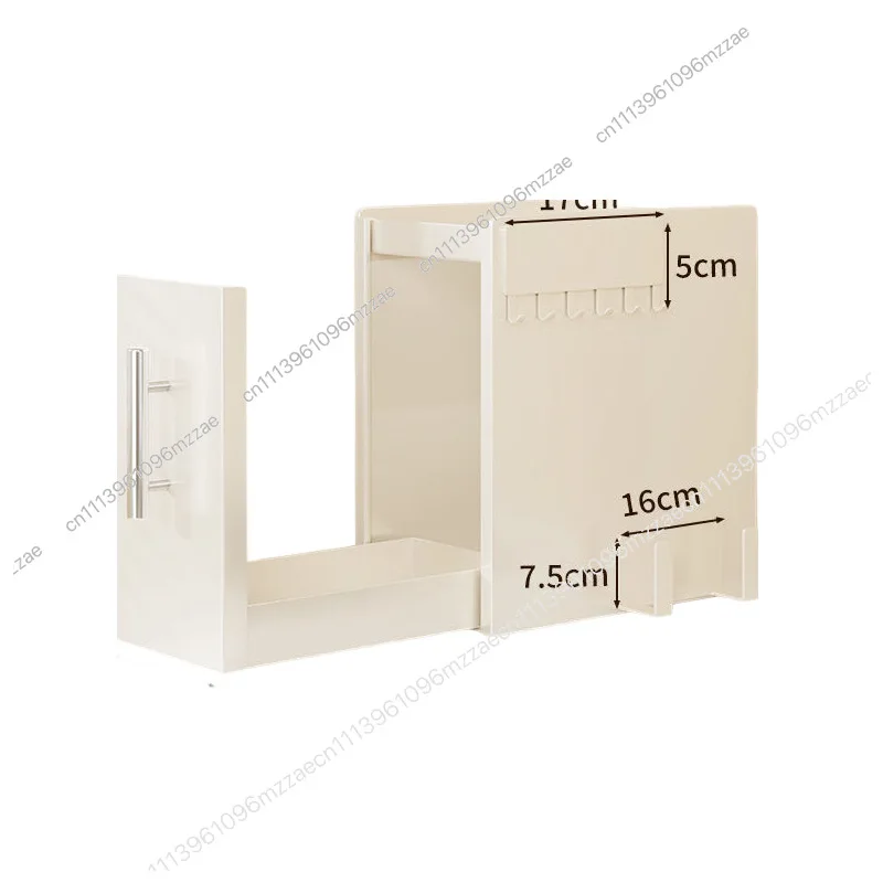 

Wrought Iron Anti-oil Pull-out Multi-layer Kitchen Seasoning Rack Narrow Slot Countertop Dust-proof Sundries Storage Rack