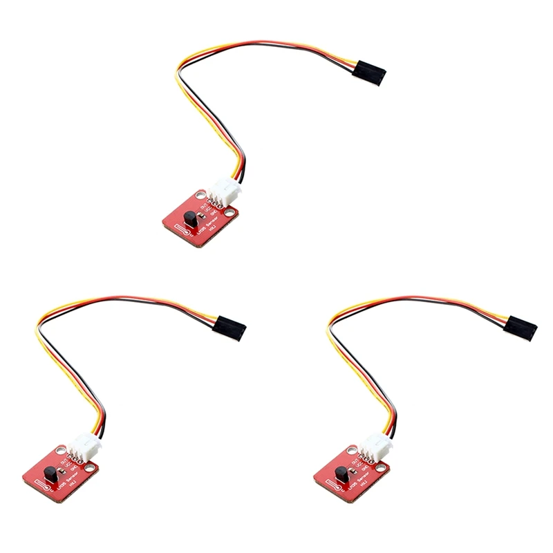 

3X LM35 LM35DZ Modul Thermal Sensor Temperatur 0-100Celsius - Rot