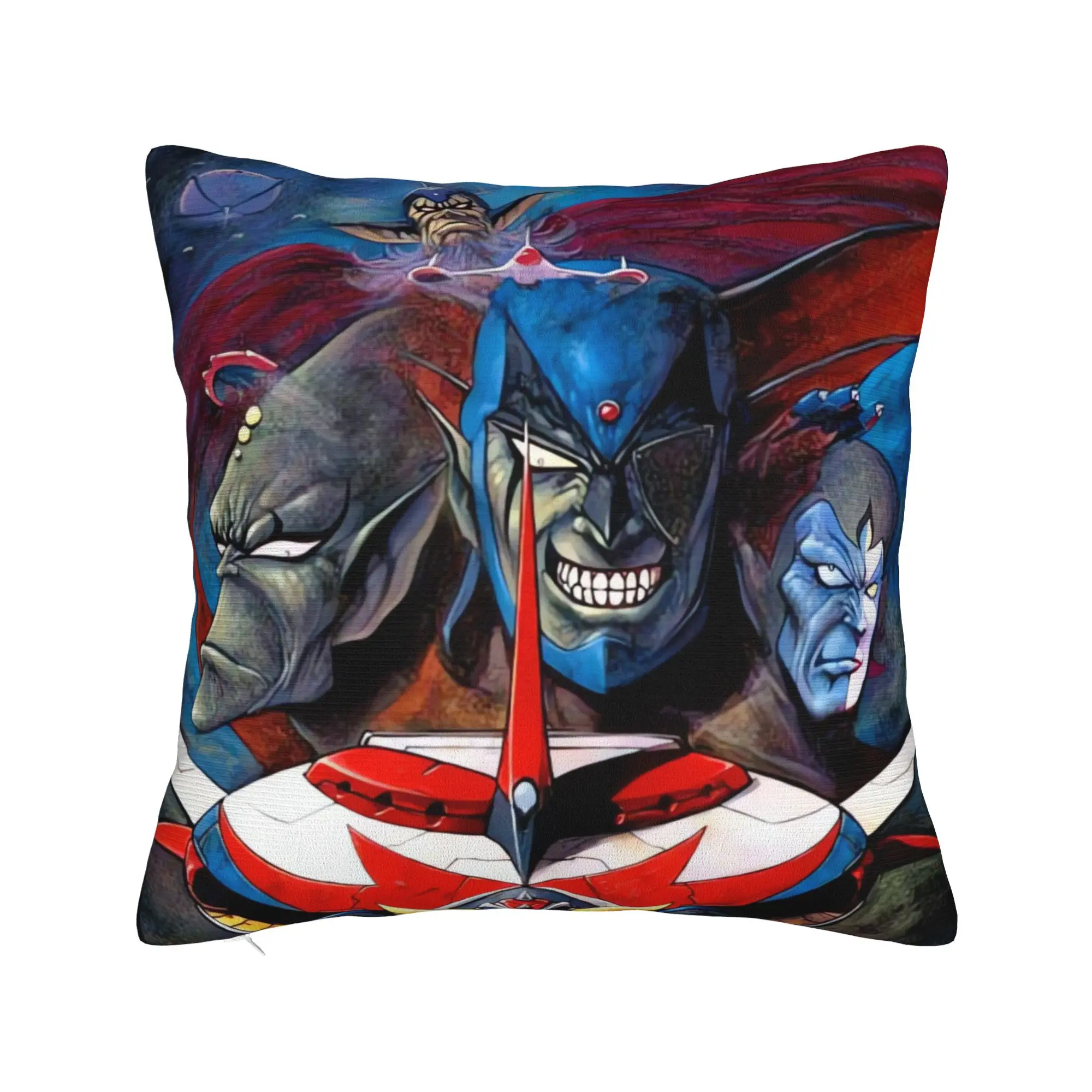 Ufo Robo Grendizer Goldorak Pillow Cover  Novelty Pillow Case For Living Room Chair Print Cushion Cover Gift