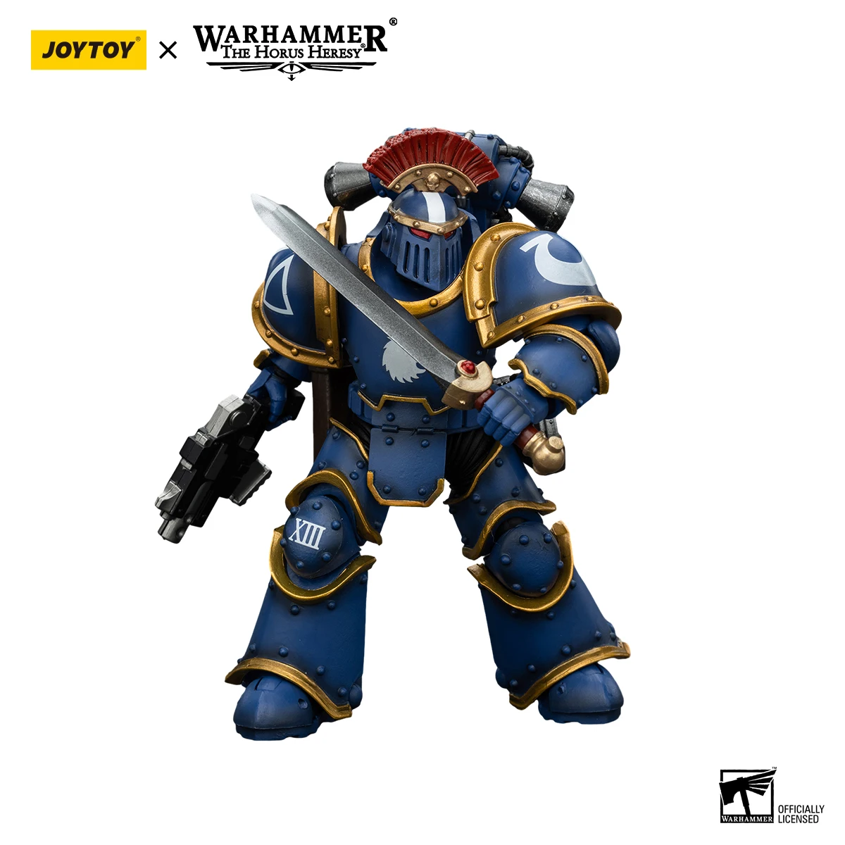 JOYTOY Warhammer 40,000 1/18 Action Figures Ultramarines Legion MKIII Tactical Squad Anime Military Model