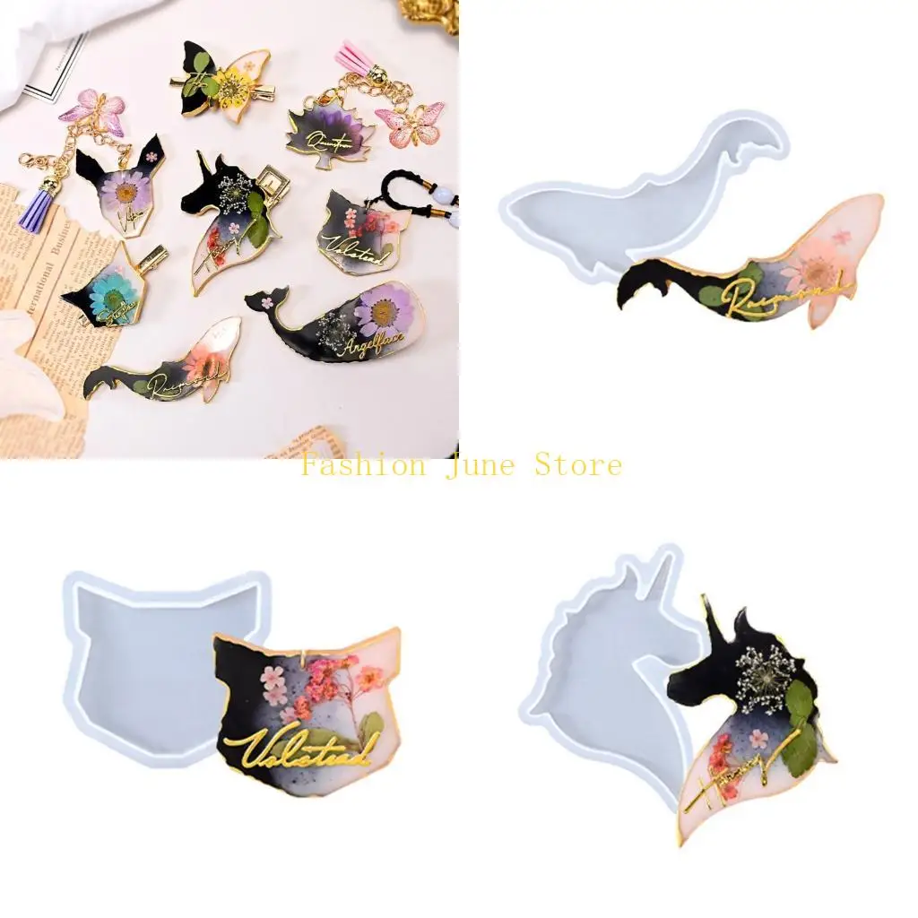 

N5ka charm charm silicone silicone fold для Diy Straine Jewelry Accessory Make и создание начинающих бруш эпоксидная смола