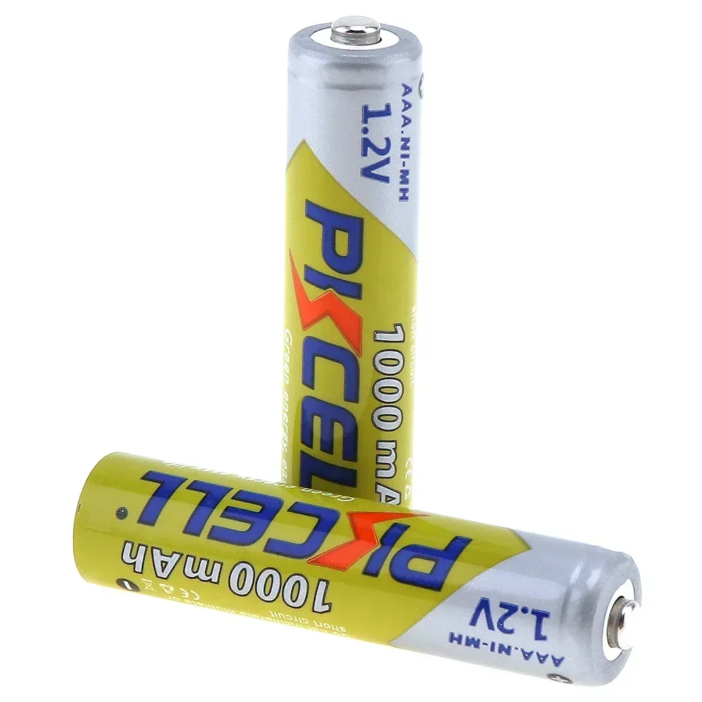 24PC PKCELL AAA 1000mA NIMH Battery 3A AAA Rechargeable Battery Batteries 1.2V Ni-MH Baterias for Camera Flashlights Toys