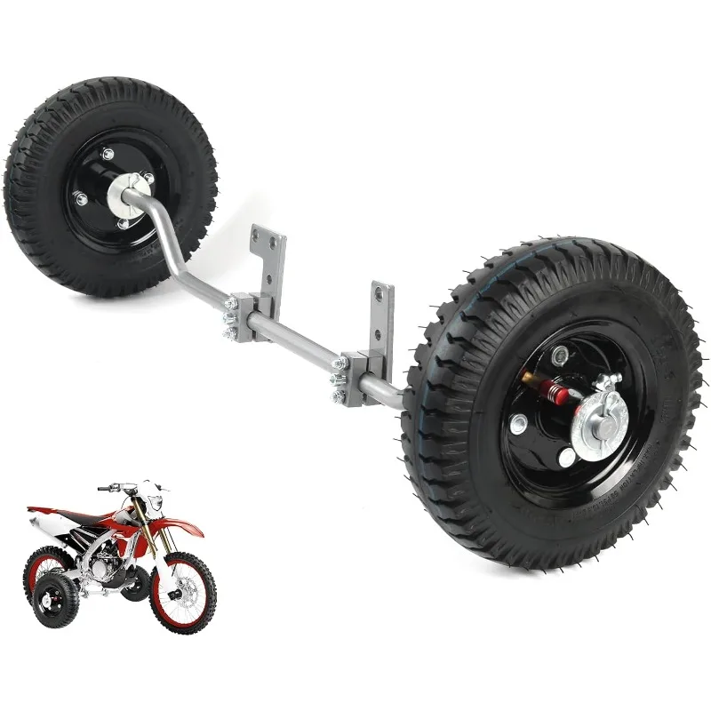 Adjustable Height Kids Dirt Bike Training Wheels - Fits MX500 MX500, PW50 TTR50 and Most 50CC 49cc Motorcycles