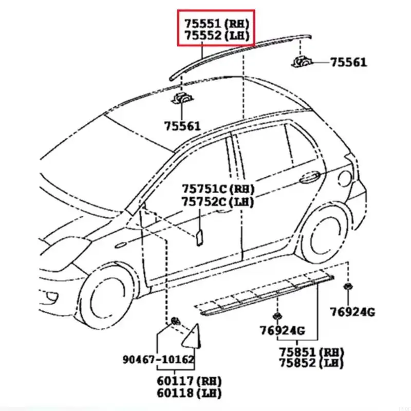 2025 شريط ختم السقف المتقدم الجديد للسيارات EPDM المطاطي خطة التحكم في الضوضاء غير المنفذة #3