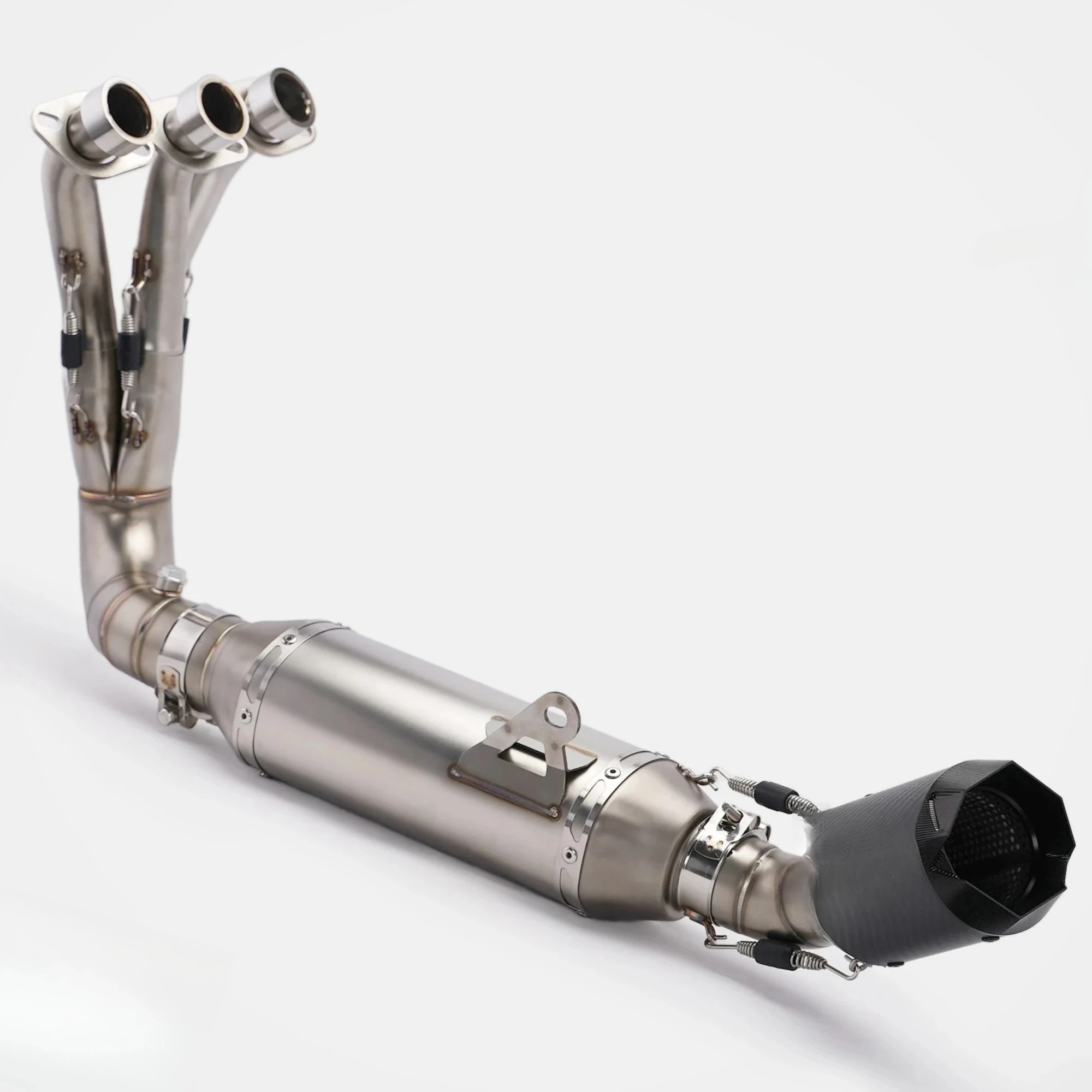 RS full exhaust system compatible with Yamaha MT-09, Tracer 9 GT, and XSR900 (2020–2026 models)