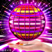 Flying Ball Boomerang Flyorb Magic With LED Lights Drone Hover Ball Fly Nova Orb Flying Spinner Fidget Toys Children Family Gift