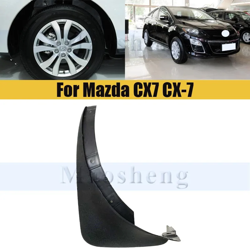

Rear Mudflaps Splash Guards For Mazda CX7 CX-7 Fender Flares Mudguards Mud Flap Mudguards Car Accessories