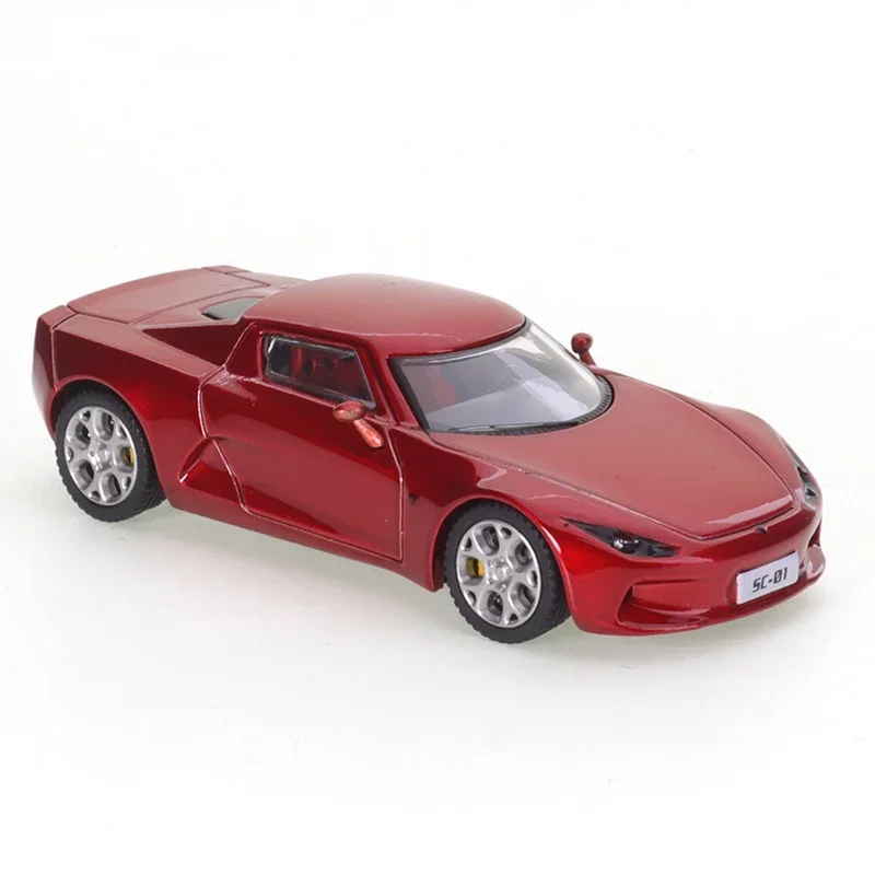 XCARTOYS 1/64 Artisan Pie SC01 Small Sports Car Alloy Toys Motor Vehicle Diecast Metal Model Kids Xmas Gift Toys for Boys