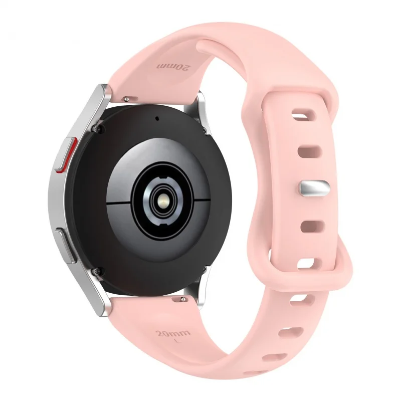 Para samsung watch4 relógio inteligente borboleta fivela de cintura silicone cinta substituição com 20/22mm