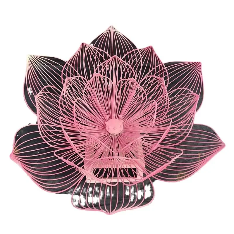 

Large stainless steel hollow rose sculpture outdoor garden lawn park floor ornament