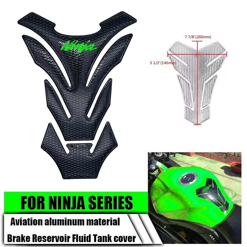 

For Ninja 250 400 650 1000 SX 1000SX ZX6R Ninja500 Ninja650 3D fuel tank sticker cover pad motorcycle decorative decal sticker