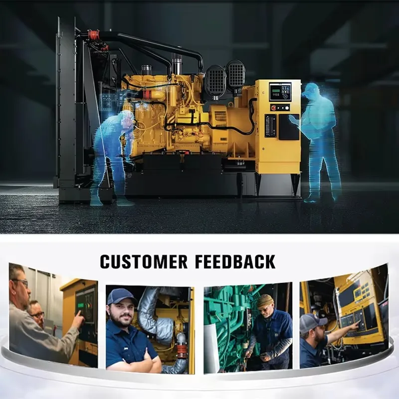 Customized EPA Cummins 30kw 50kw 100kw 200kw 400kw 500kw 800kw 1000kw Three Phase Natural Gas LPG Biomass Diesel Generator Set