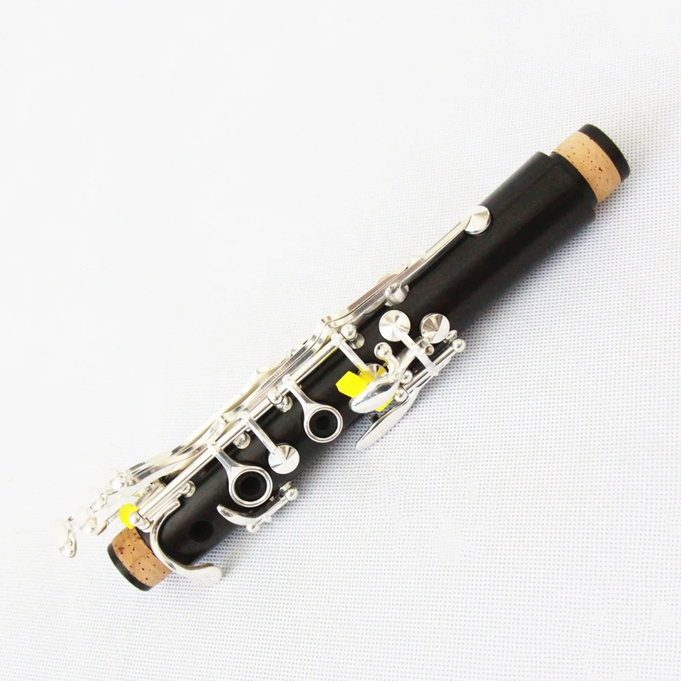 Chinese professional clarinets good quality economical French system clarinet 17keys bb silver plated ebony clarinet