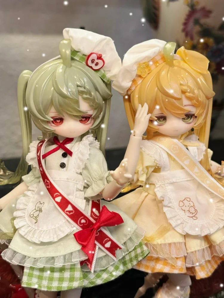 Genuine Inedible Doll Lunar Lore Series 1/8 Bjd Joint Mobility Mango Dog App Mouse Blind Box Mystery Box Toy Action Figure Gift