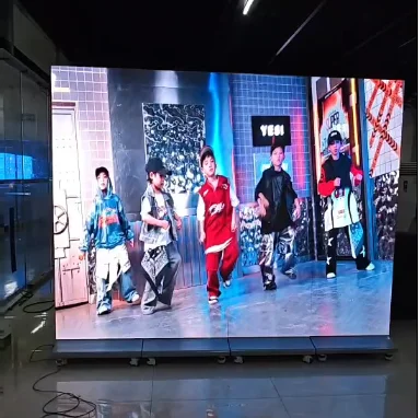 Folding Led Digital Poster P2.5 Advertising Screen Ultra Clear Movable Led Wall Panel Screen 4G Wifi Mobile Led Display Screen