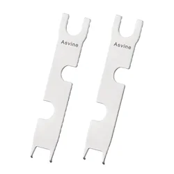 Asvine Wrench for Piston and Vacuum Fountain Pens, Set of 2 Removing Tools