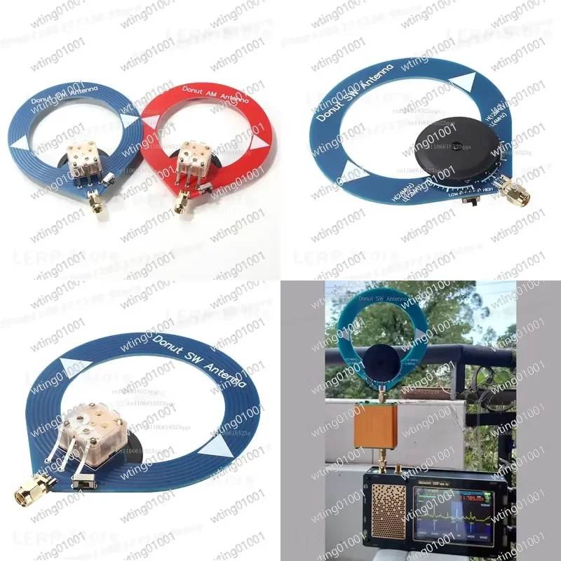 for AM MW SW Radio Receiver Compact Loop Aerial Enhanced Signal Reception Portable Miniature Design for Shortwave Medium Wave