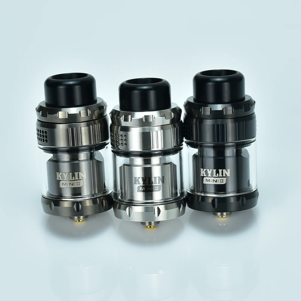 Kylin Mini V2 هيئة الطرق والمواصلات خزان vape البخاخة هيئة الطرق والمواصلات vape 316ss لفائف واحدة 3 مللي/5 مللي 24.4 مللي متر إعادة البناء خزان السجائر الإلكترونية هيئة الطرق والمواصلات مقابل كيلين v3 هيئة الطرق والمواصلات
