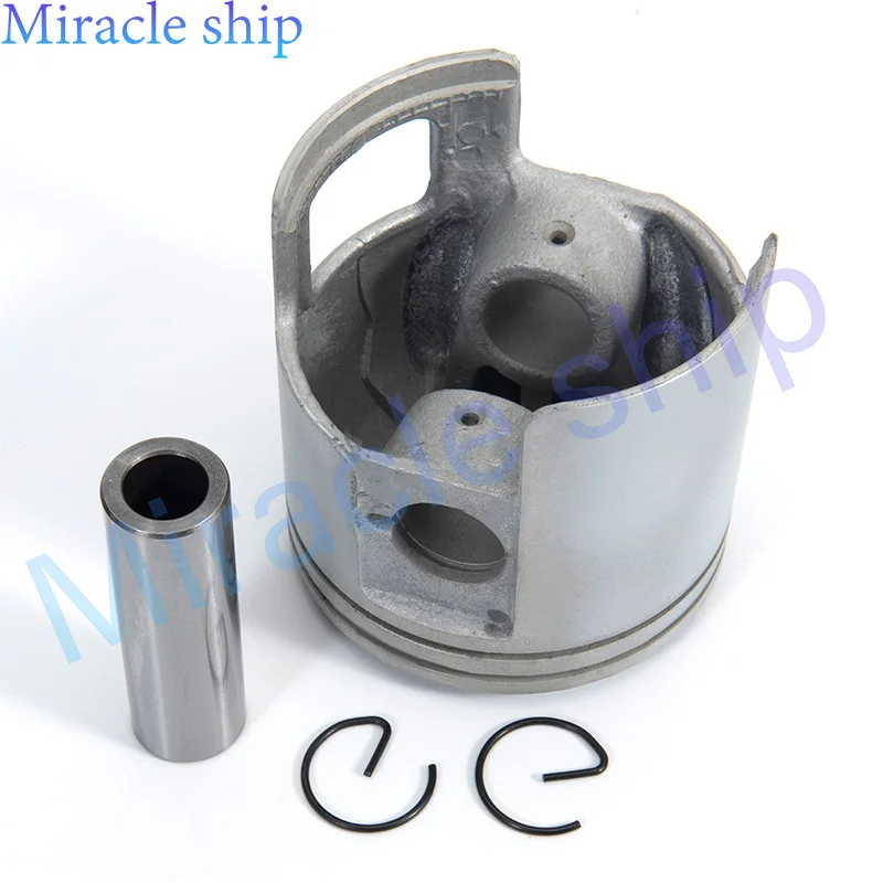 

66T-11635-00 Комплект поршней (0,25 мм наружный диаметр) для подвесного мотора Yamaha, 2-тактный E40/40X 40 л.с. + 0,25 мм 66T-11635 80-25 мм лодочный двигатель