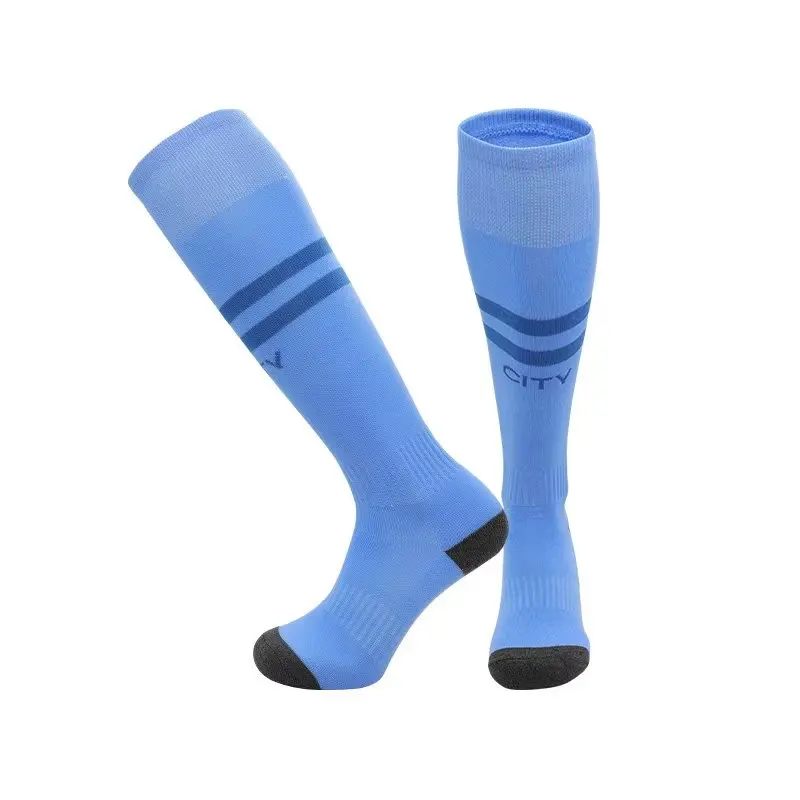 23-24 Season Club Of Team Soccer Socks Adult Kids Style Breathable Thicken Sport High Knee Football Long Training Match Stocking