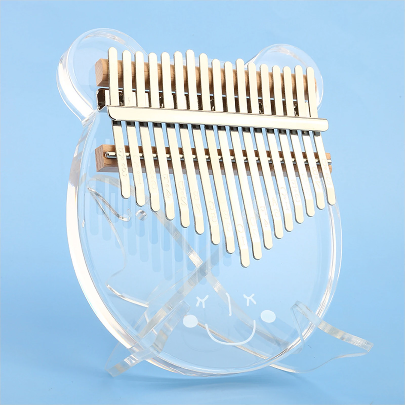 

6 Pcs Wood Strips Smooth Surface Durable Kalimba Bridge Replacement Parts Piano Accessories Musical Instrument