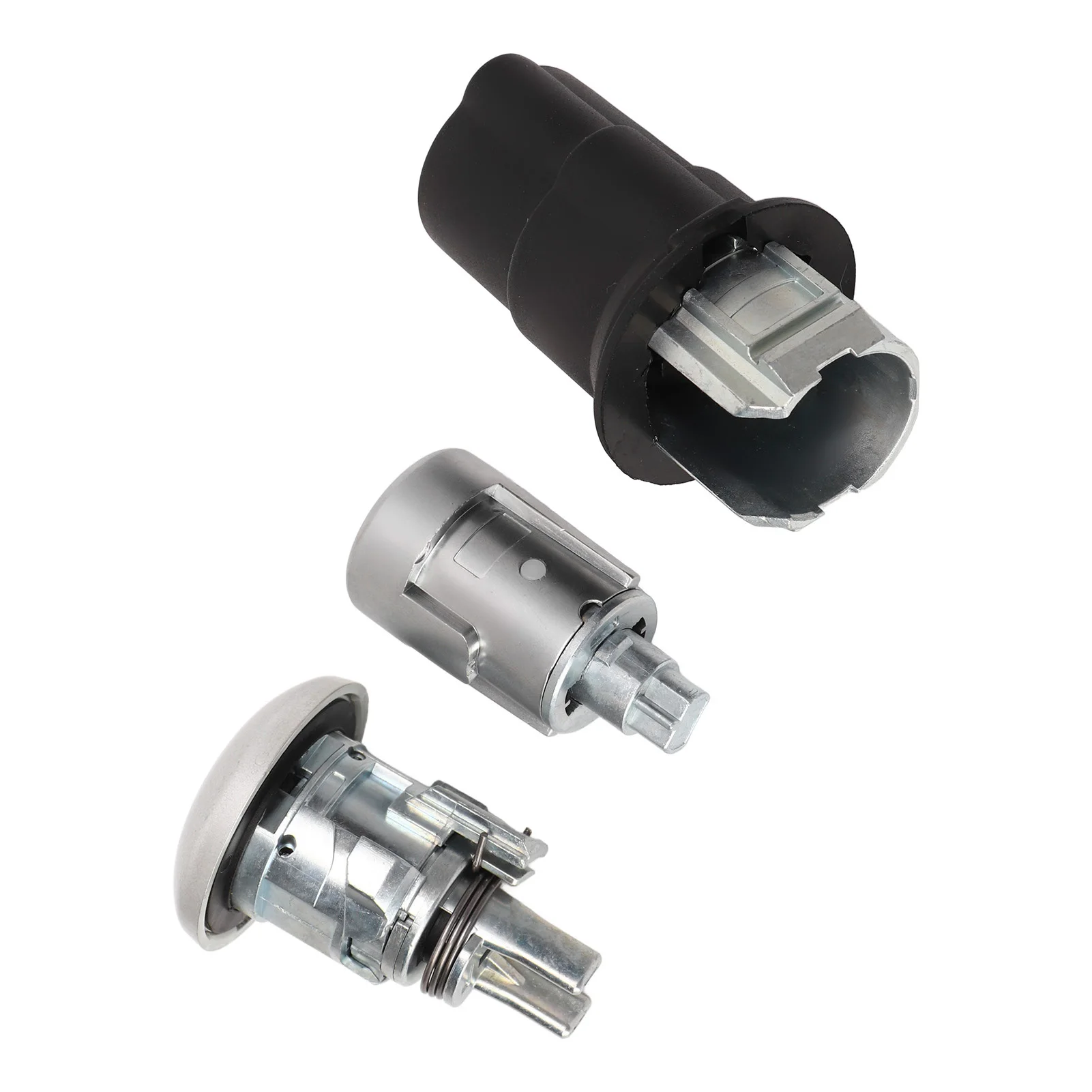 Juego de llaves de cilindro de cerradura de encendido de capó de puerta de coche 2408222 reemplazo para Ford Transit MK8 2014 en adelante/personalizado 2012 en adelante