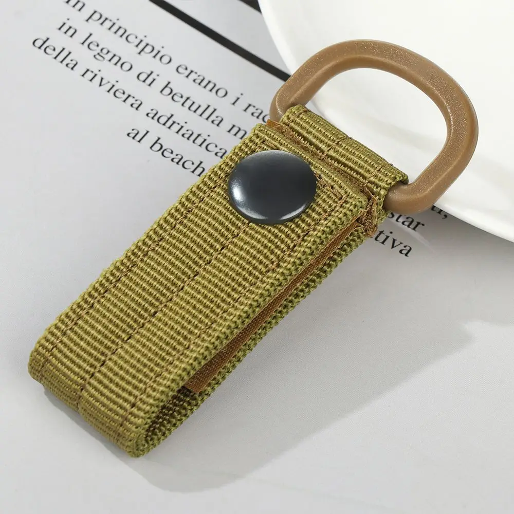 متعددة الوظائف النايلون حزام الملحقات الرياضية في الهواء الطلق شنق مشبك حزام المفاتيح حزام كليب Carabiners