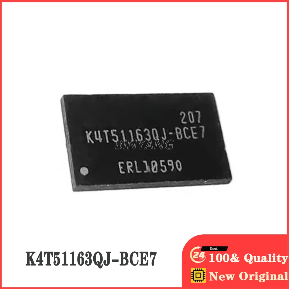 

(10piece) 100% K4T51163QJ-BCE7 K4T51163QJ BGA New Original Stock IC Electronic Components