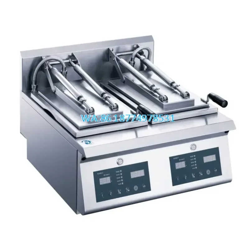 Wmwmnu Automatic Gyoza Pot Sticker Frying Grilling Stainless Steel Energy Saving Mode for USA Canada