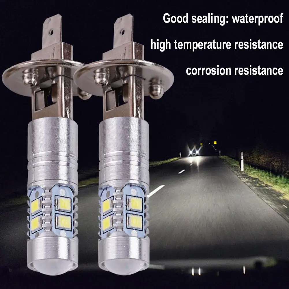 360°beam Angle H1 LED Headlamp Beam Bulbs Truck Fog Auto Light SUV Headlamp Waterproof High Temperature Resist Car Accessories