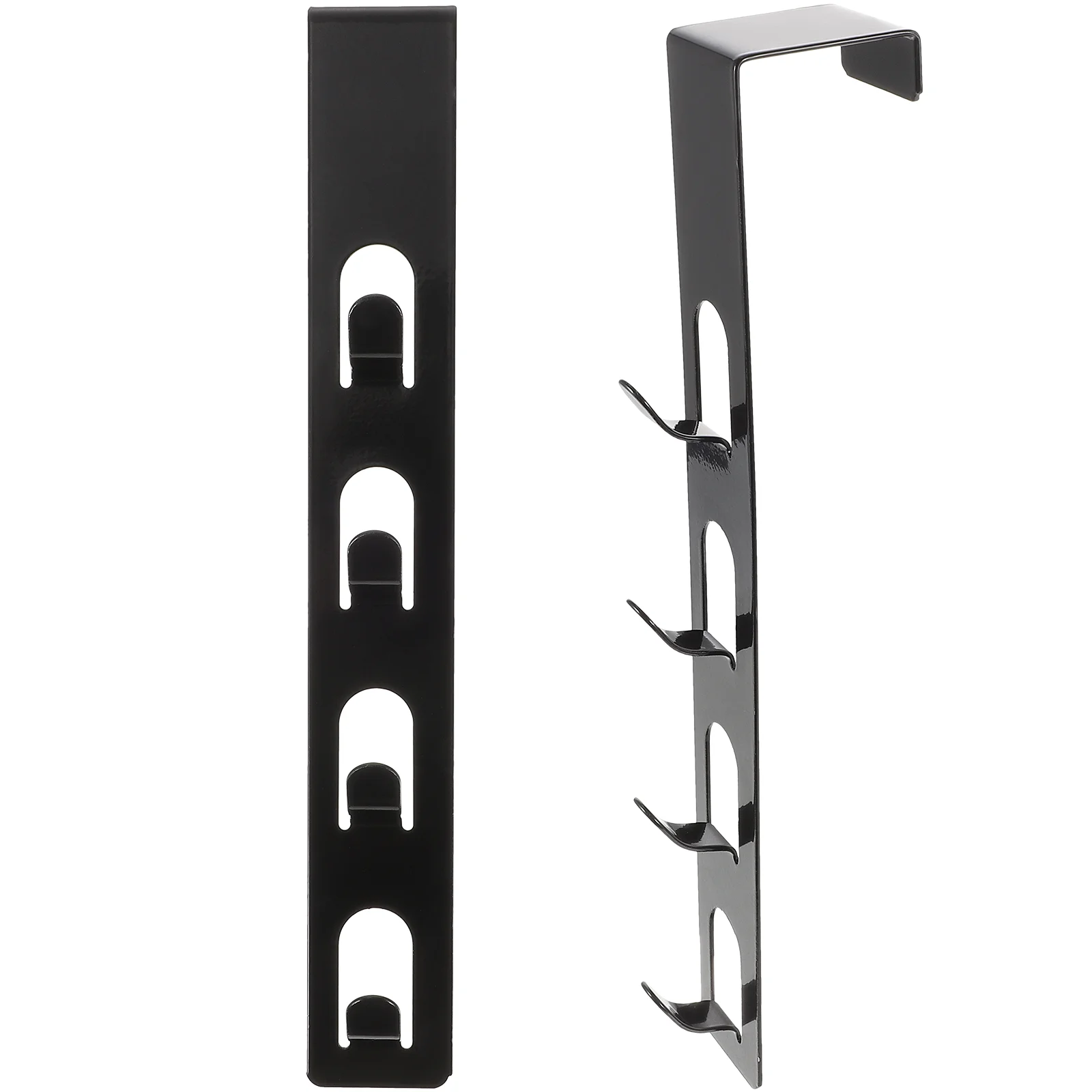 

2 Pcs Door Hook Towel Racks for Bathroom Hangers Clothes Clothing Towels Coat Coats On